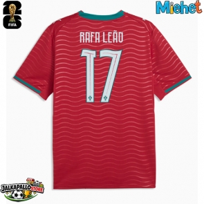 Portugali Rafael Leao #17 Kotipaita MM-kisat 2026 Lyhythihainen